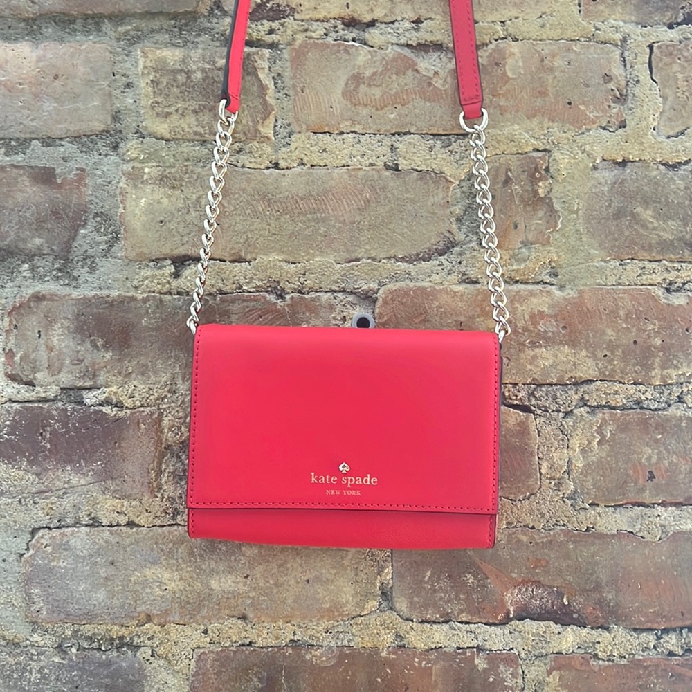 Kate Spade Red Crossbody